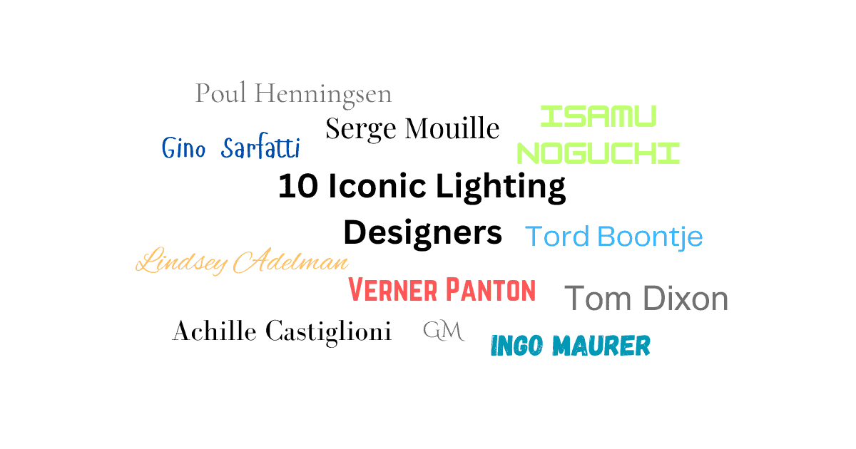 Iconic Lighting Designers