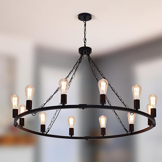 Farmhouse chandelier
